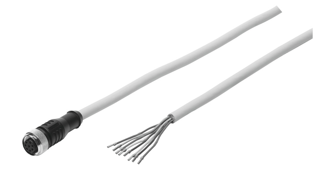 FESTO 費斯托 SIM-M12-8GD-2-PU 525616 帶電纜插座