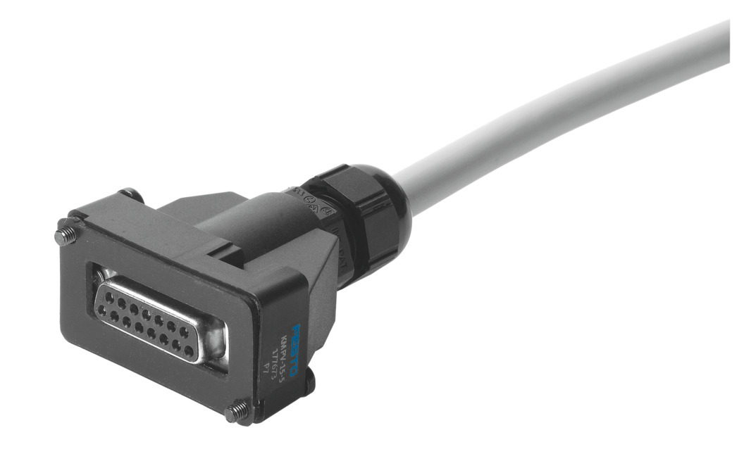 FESTO 費斯托 KMPV-SUB-D-15-10  177674  帶電纜插座 